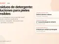 Soluciones para pieles sensibles: ¿irritación por detergente? Descubre las causas y cómo evitar la alergia al detergente de ropa.
