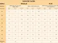 Tabla de tallas de zapatos de tacón en España. Talla 6 en España corresponde a la talla 37 europea, con medidas de largo 23,5 cm, ancho 8 cm y contorno 20,6 cm.