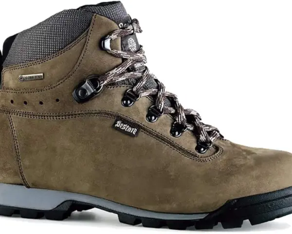 Bota de montaña Bestard Laredo, marrón, con Gore-Tex, ideal para senderismo y aventura.